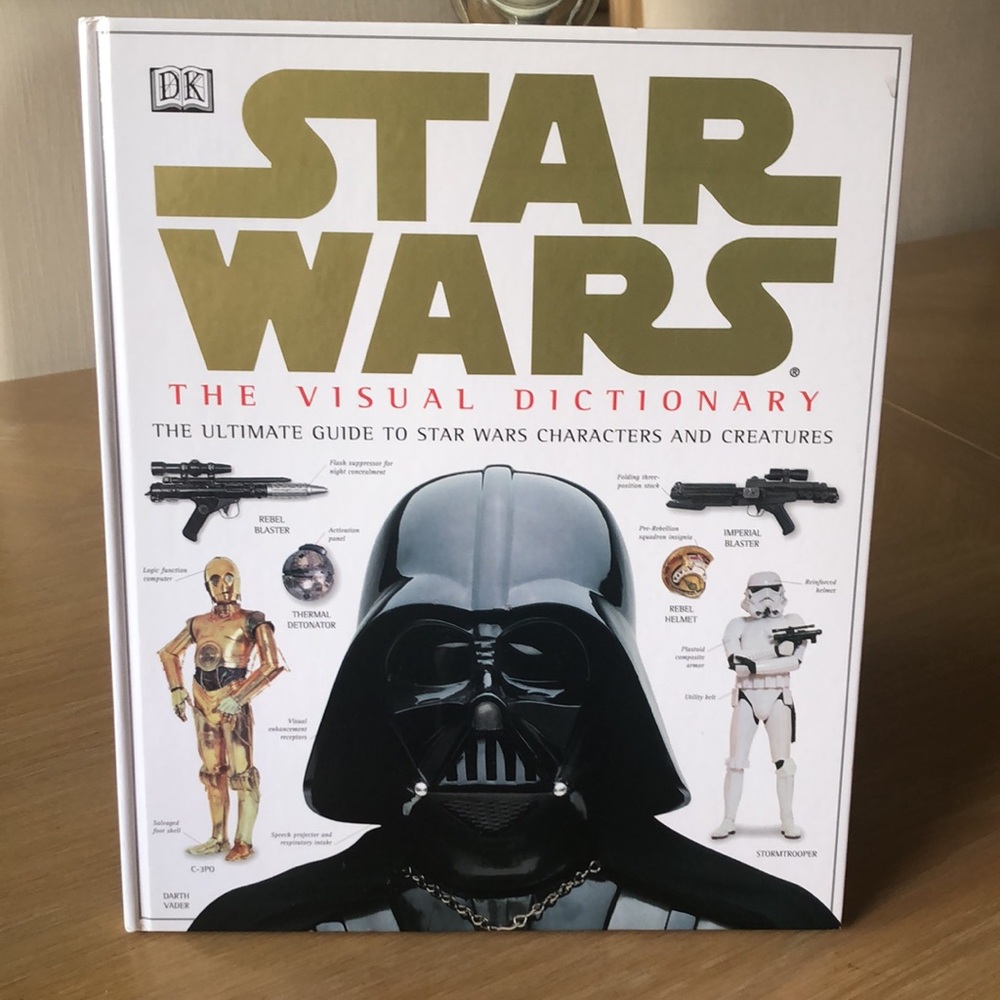 STAR WARS THE VISUAL DICTIONARY HARD COVER